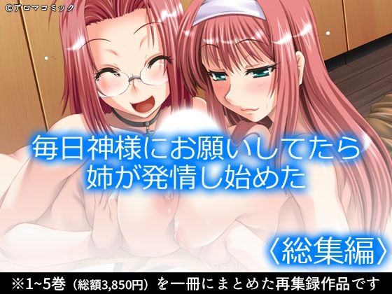 毎日神様にお願いしてたら姉が発情し始めた  ＜総集編＞/アロマコミック  エロ画像781802