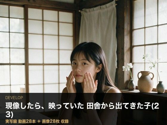 ＜実写級＞現像したら映っていた・田舎から出てきた子（23）の一人暮らし 28本/ビンビン魔法陣  エロ画像805082